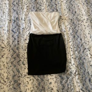 Charlotte Russe strapless mini dress